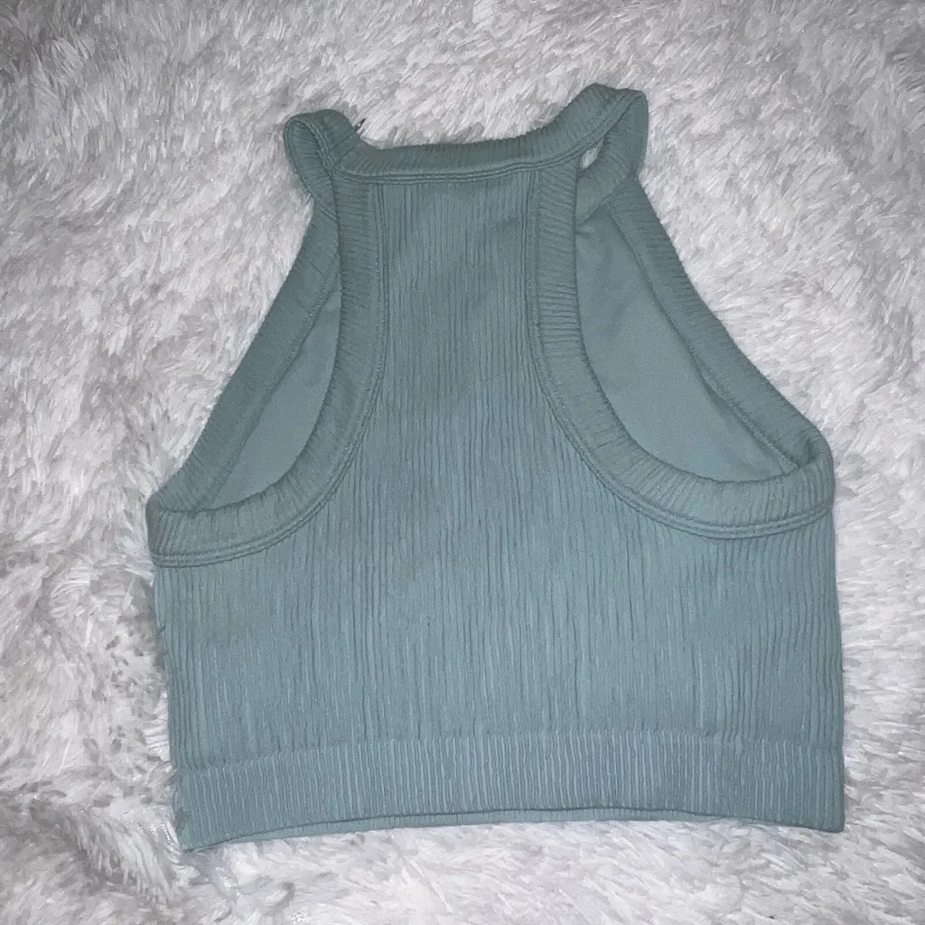 Aerie Tank Top with Built in Bra size Large Light Blue - Image 3
