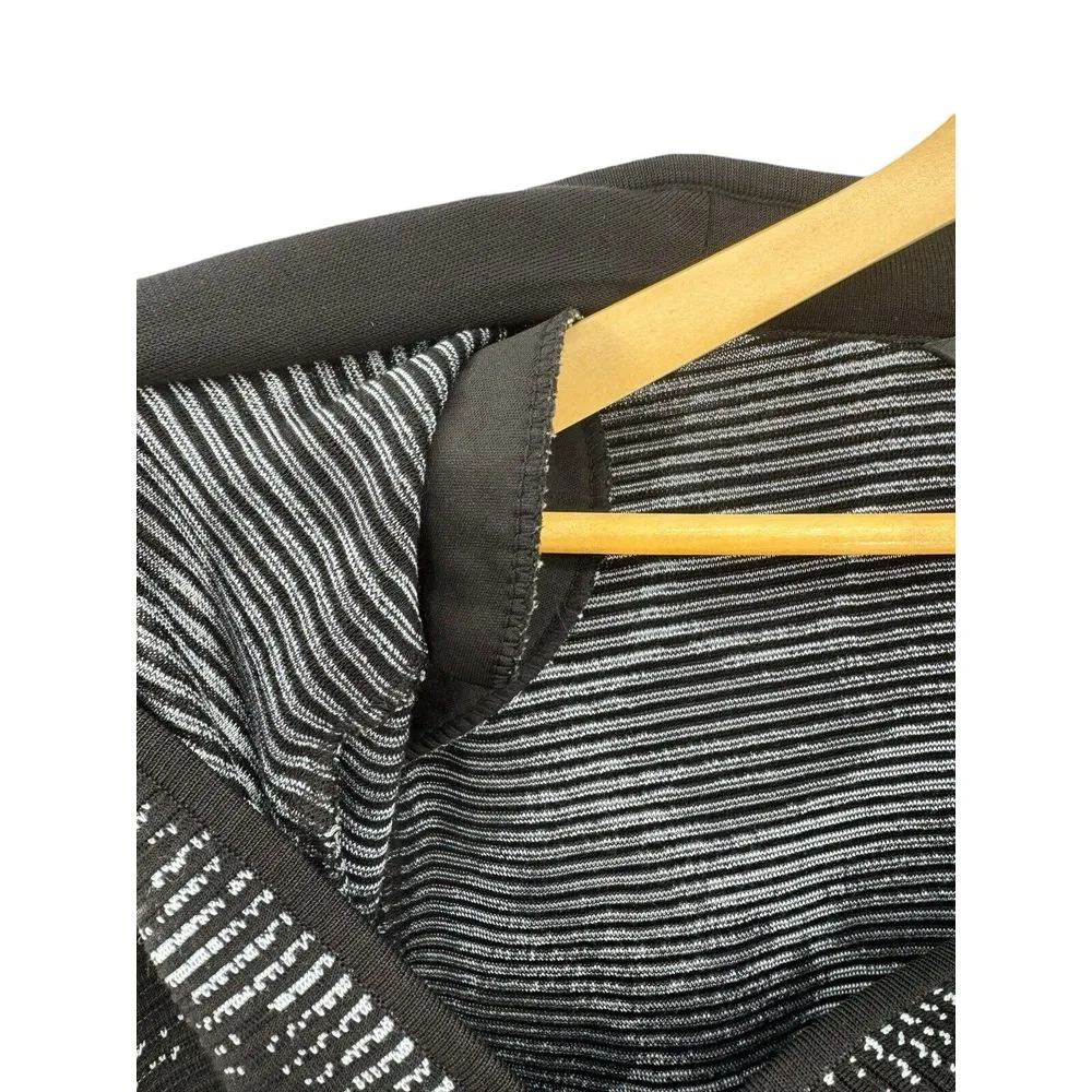 Misook Animal-Print Ottoman Jacket Women's Small Arctic Black Open‎ Front - Image 10