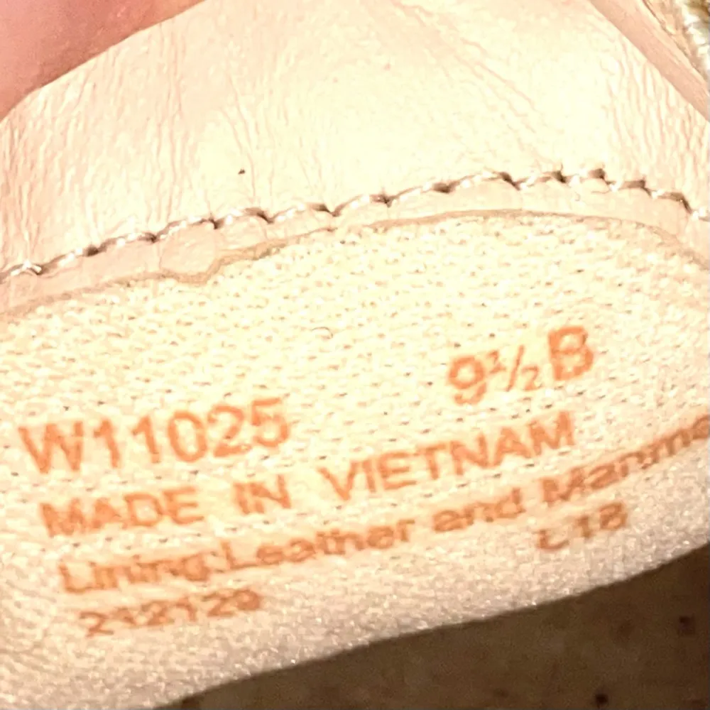 Cole Haan Grandpro Spectator Slip On Loafer Sneaker Woven Leather Size 9.5 - Image 7