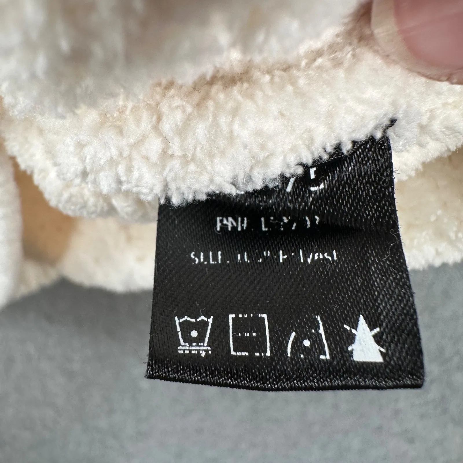 Pol Chenille Knit Mock Neck Sweater Women's Large Cream Long Sleeve Boxy - Image 6