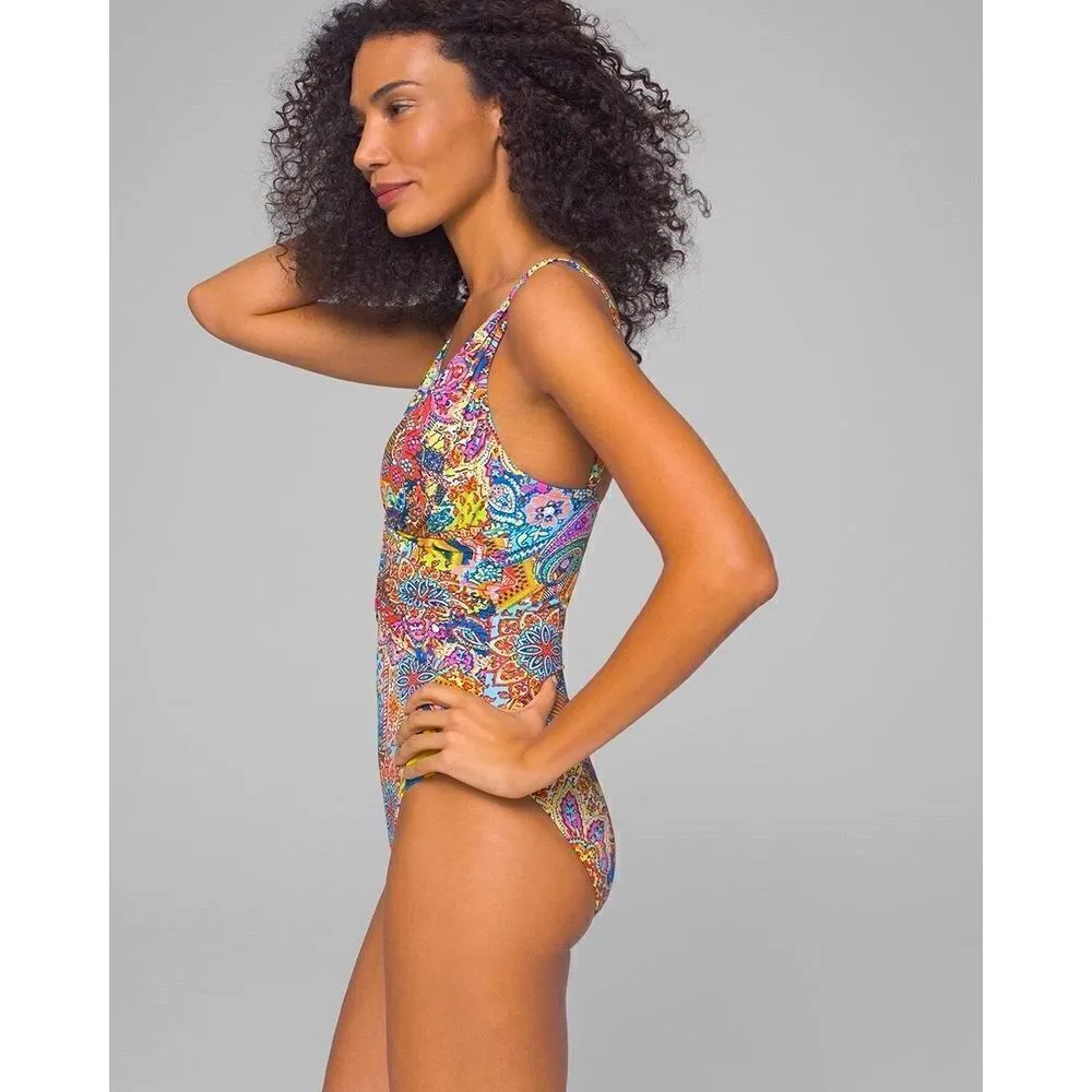 Bleu Rod Beattie groovy colorful swimsuit. - Image 8