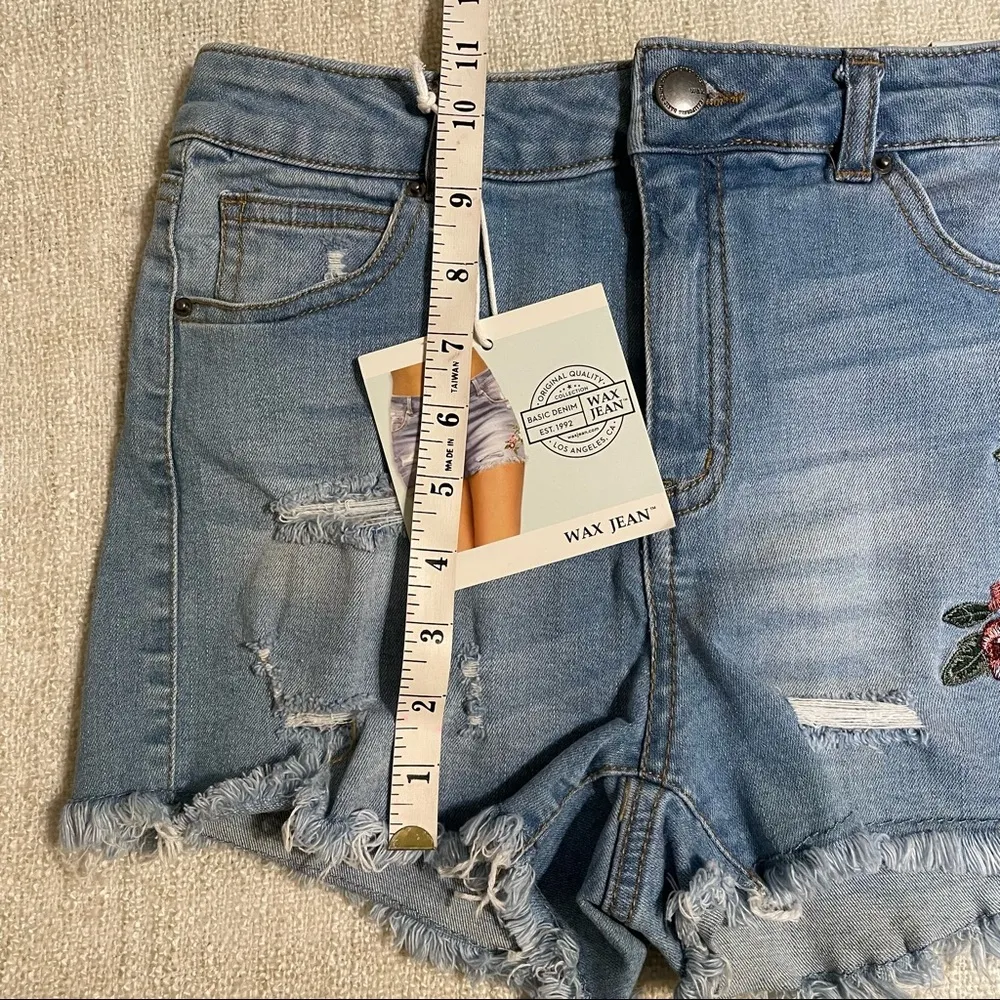 Wax Jean Denim Shorts - Image 14