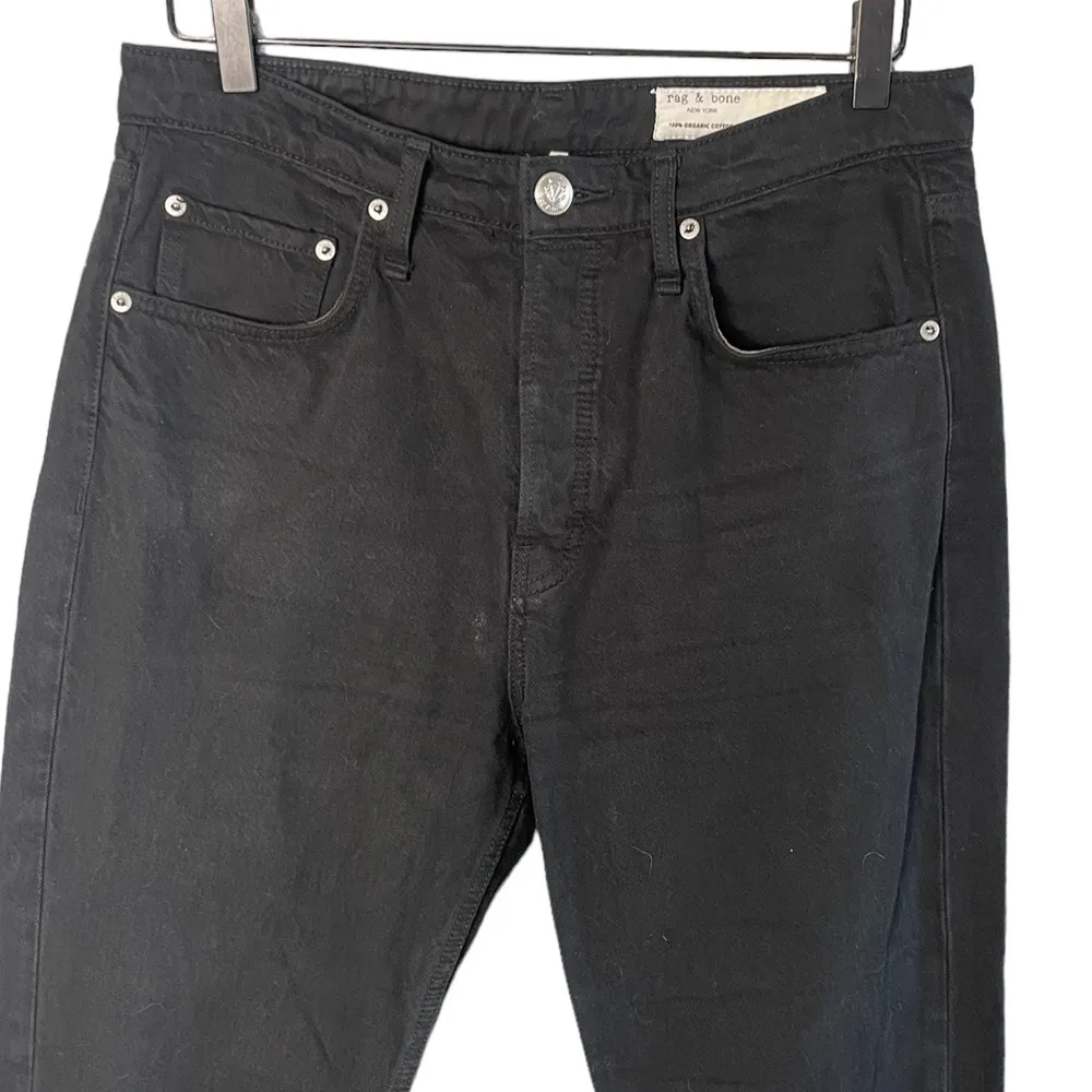 Rag & Bone Women’s Size 30 Maya High-Rise Slim Jeans  in Black - Image 3