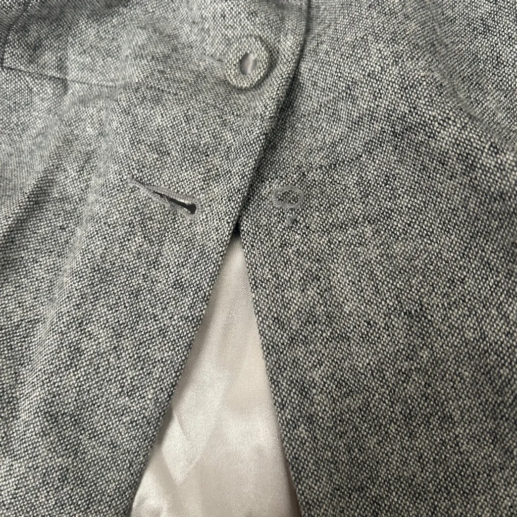 NWT White House Black Market Grey Blazer Size 14 - Image 8