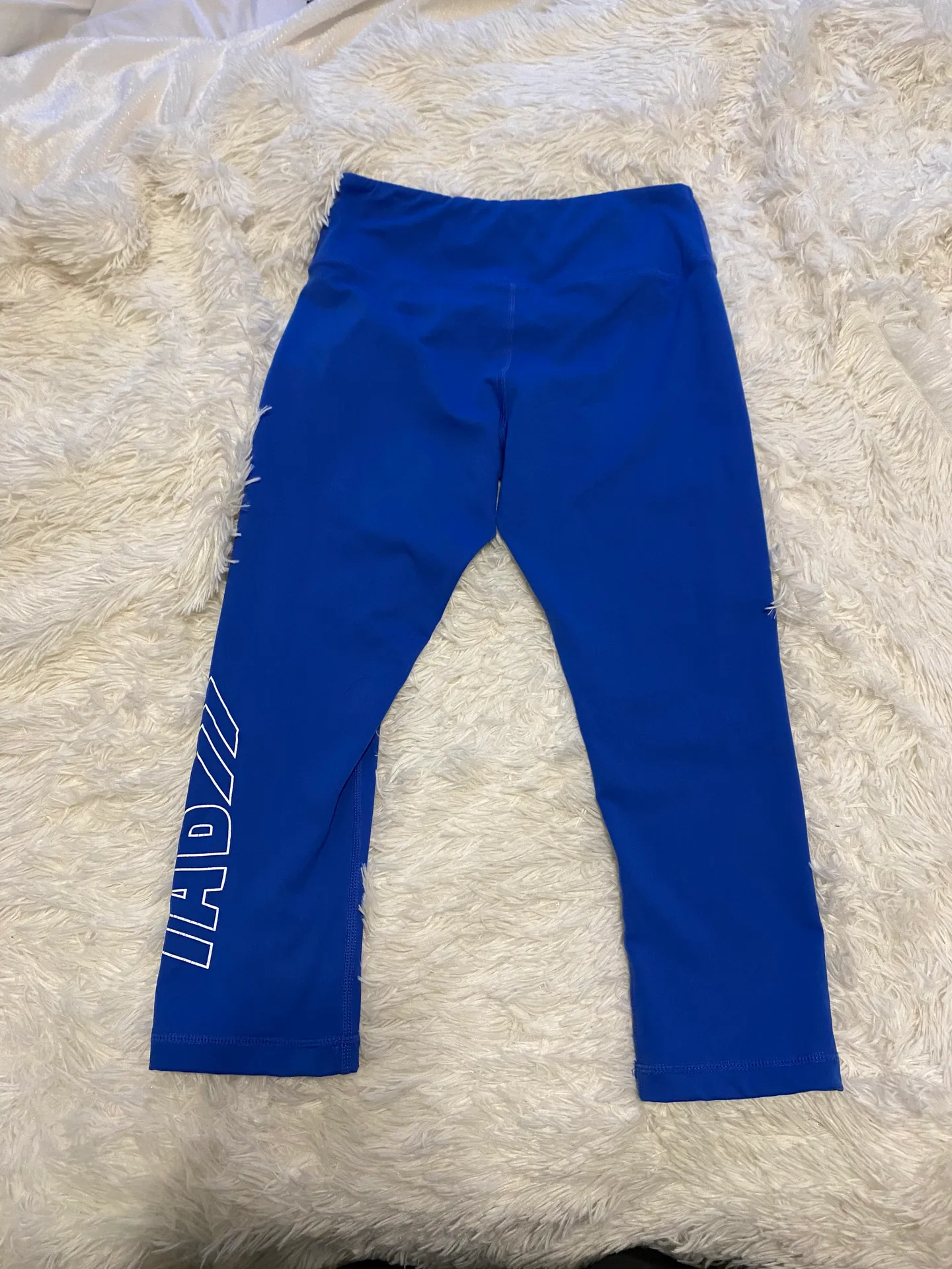 IAB MFG Athletic Leggings Blue Size XS - Image 2