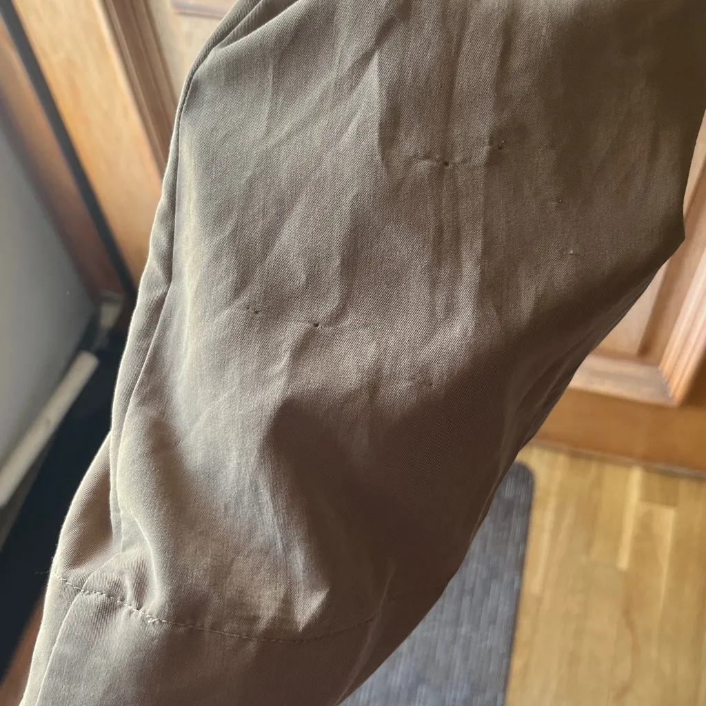 RVCA Tan Hooded Duster; Modal Jacket - Image 7