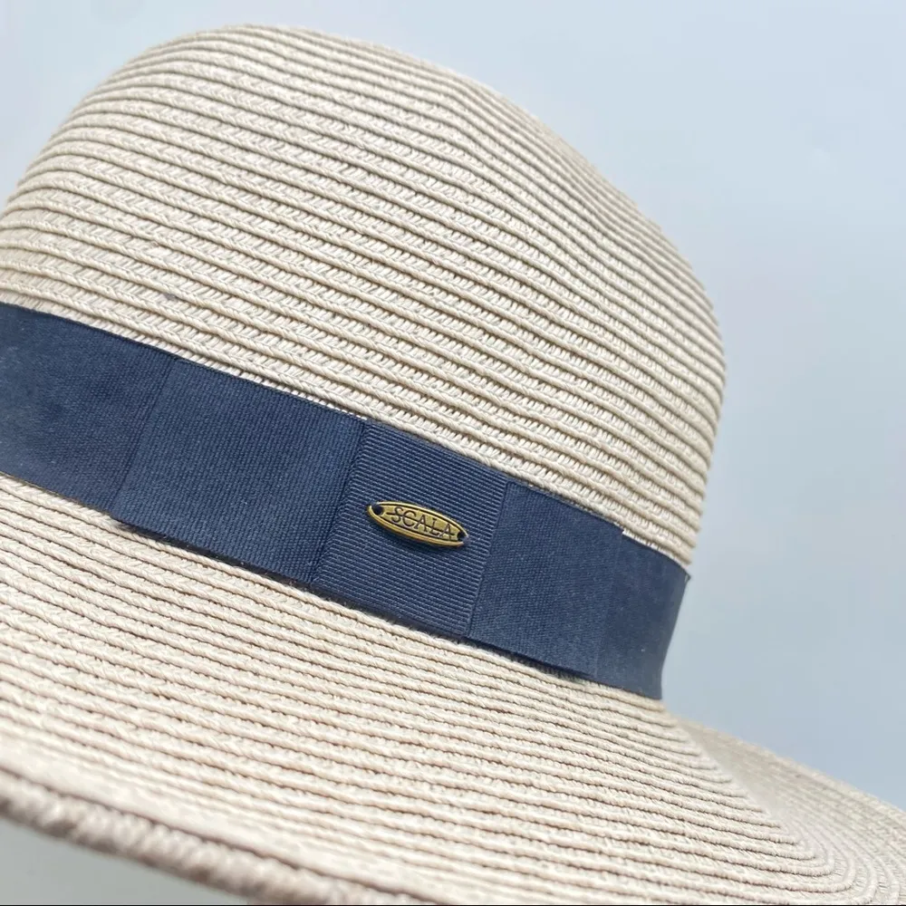 Scala Women's Paper Braid Fedora Hat - Image 4