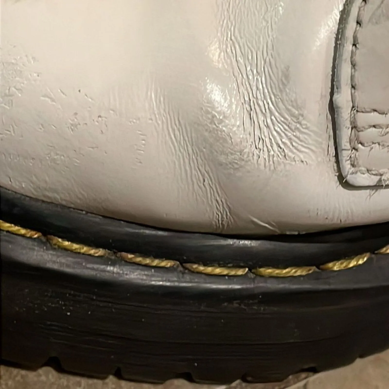 Dr Martens White Jadon Leather Boot Unisex Size 5W 4M EU36 - Image 12