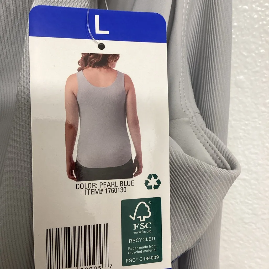 32 Degrees Soft Rib Tank Top Built-in Bra - Image 6