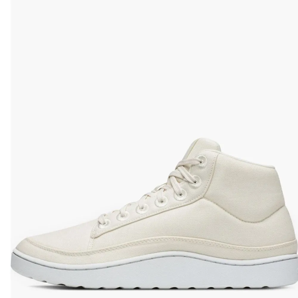 Allbirds Pacer Canvas Mid Top Retro Woman's Sneaker, Natural White, Size 10 NWT - Image 3