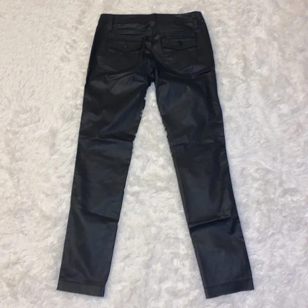 Stile Benetton Faux Leather Pants - Image 4