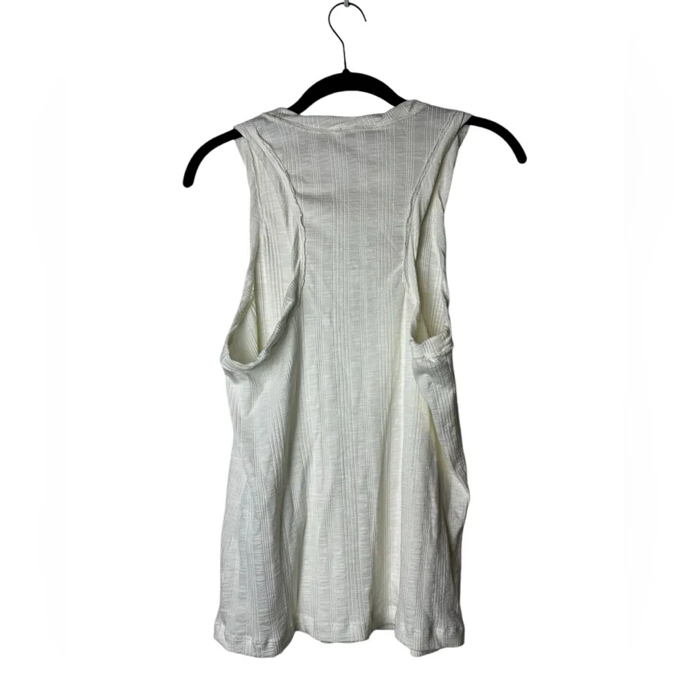 Pilcro Anthropologie High Neck Tank Top Sustainable Sleeveless Tee Large - Image 4