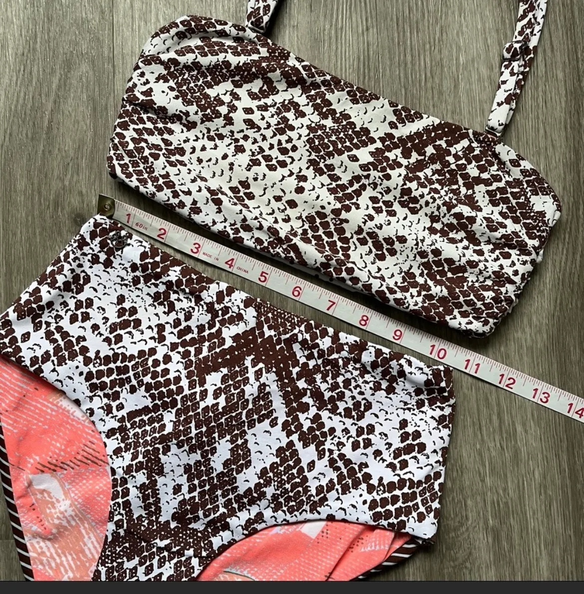 Maaji • Coconut Brown Python Bikini Set - Image 6