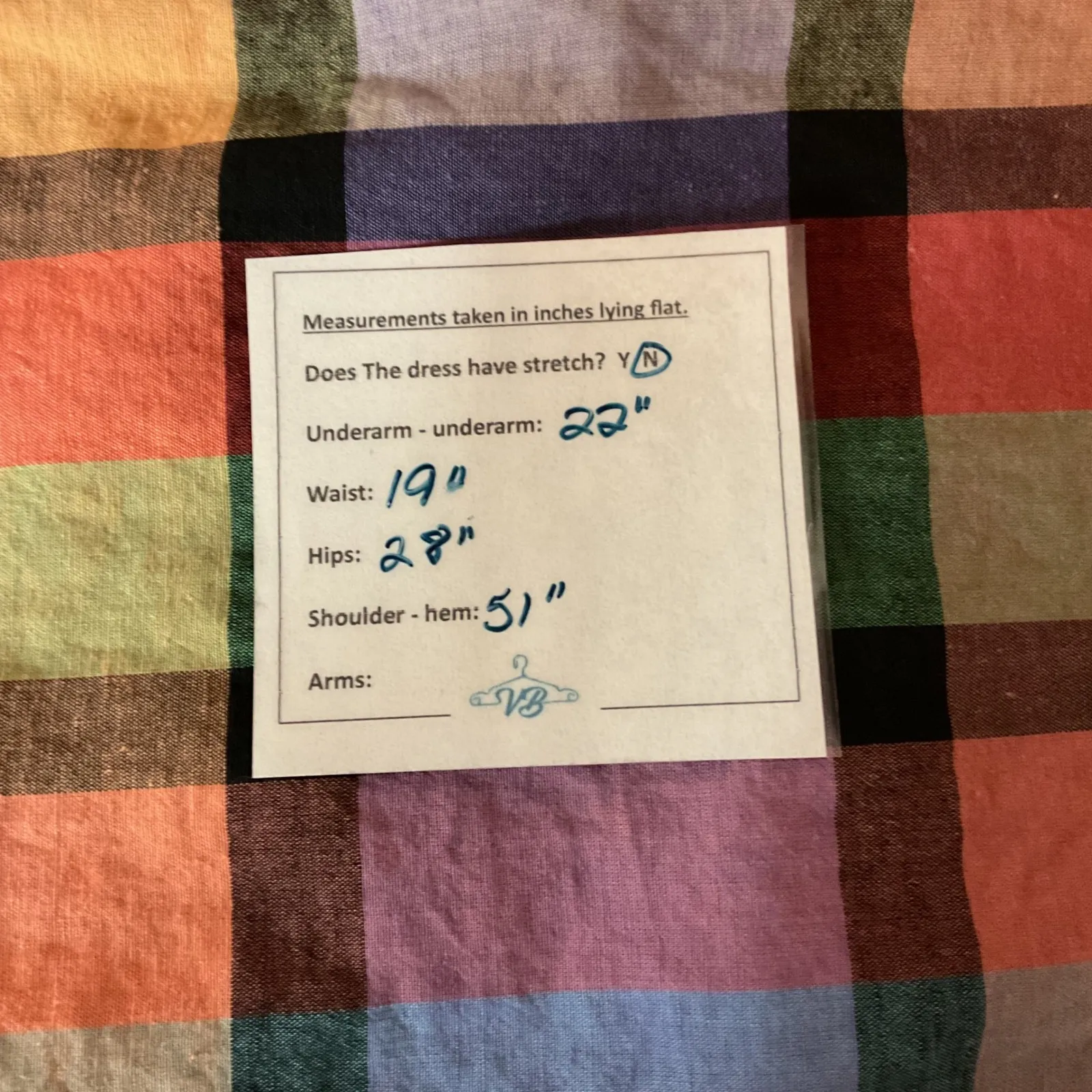 Lane Bryant Women's Plaid Print Madras Faux Wrap Boho Ruffle Midi Sundress Sz 28 - Image 9