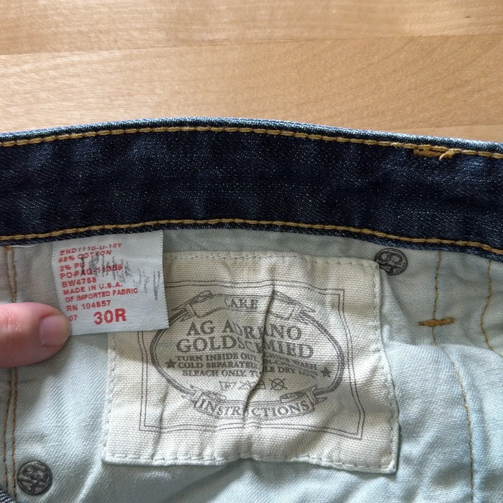 AG Adriano Goldschmied "The Stilt" Mid-Rise Cigarette Leg Jeans, 30R - Image 8