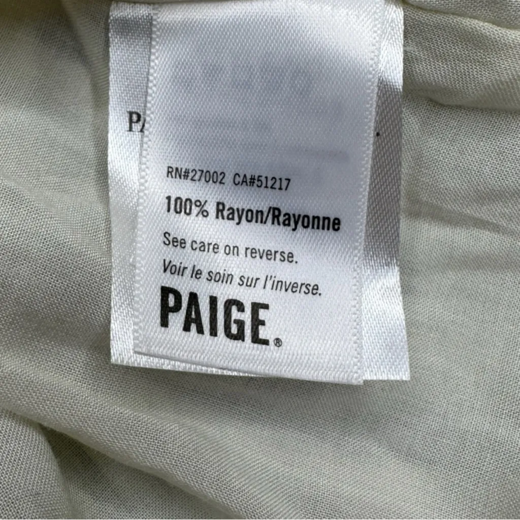 PAIGE Blue Striped Mini Dress Size M - Image 6