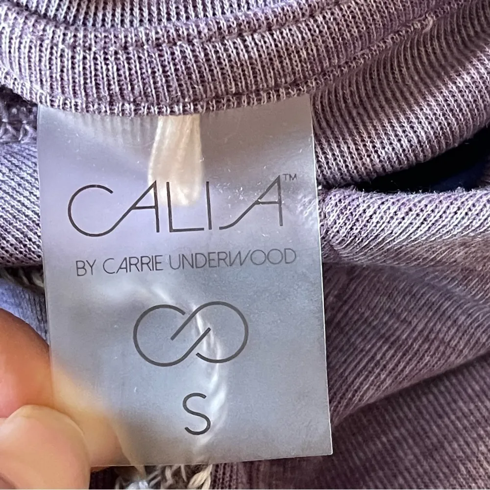 𝅺Calia by Carrie Underwood Purple Hoodie Sweatshirt Women’s Size S - Image 9