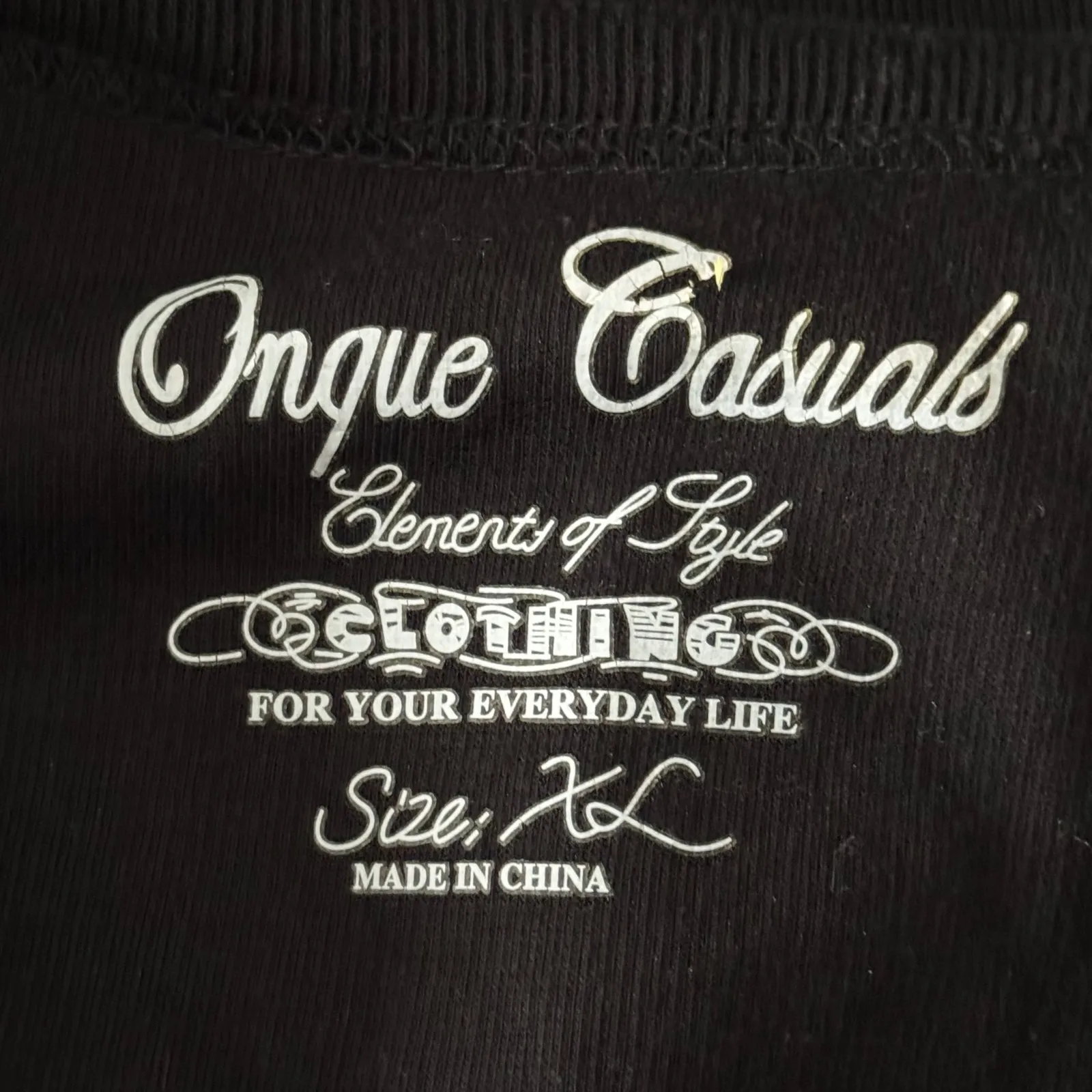 Onque Casuals Cardigan XL Christmas Cardigan Black Rhinestone Joy Peace Love VTG - Image 6