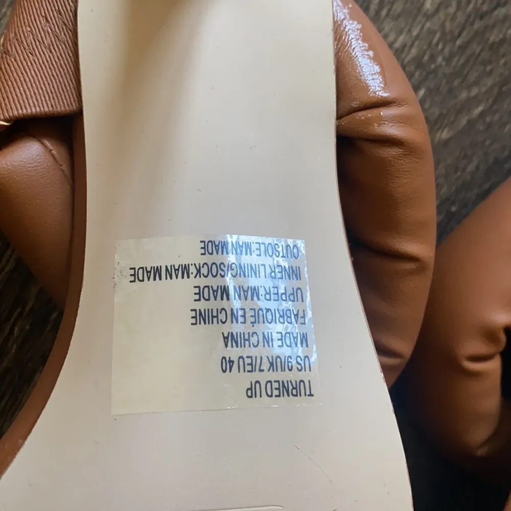 Shoedazzle Rita Ora x  Turned Up Two Strap Heels - Image 6