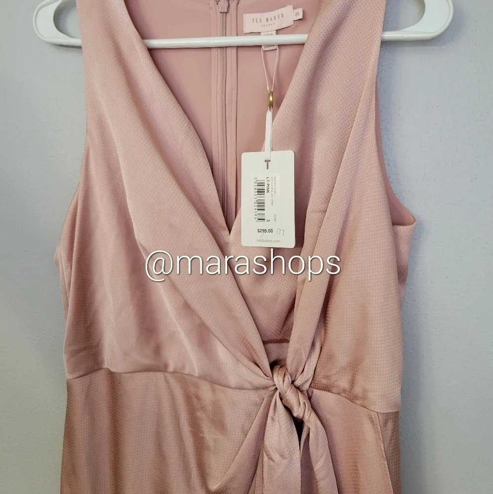 Ted Baker Pohshan Keyhole Sleeveless Dress - Image 4