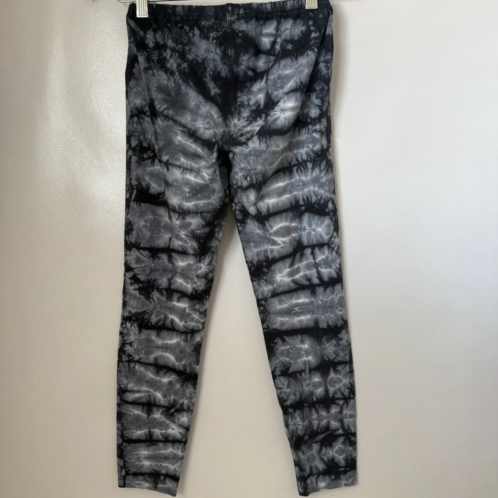 Billabong Leggings Women’s Blue Tie Dye Stretchy Running Yoga Small - Image 2
