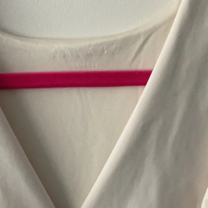 LALABU SOOTHE MATERNITY NURSING POSTPARTUM CREAM IVORY TANK TOP WITH CARRIER White Size undefined - Image 3