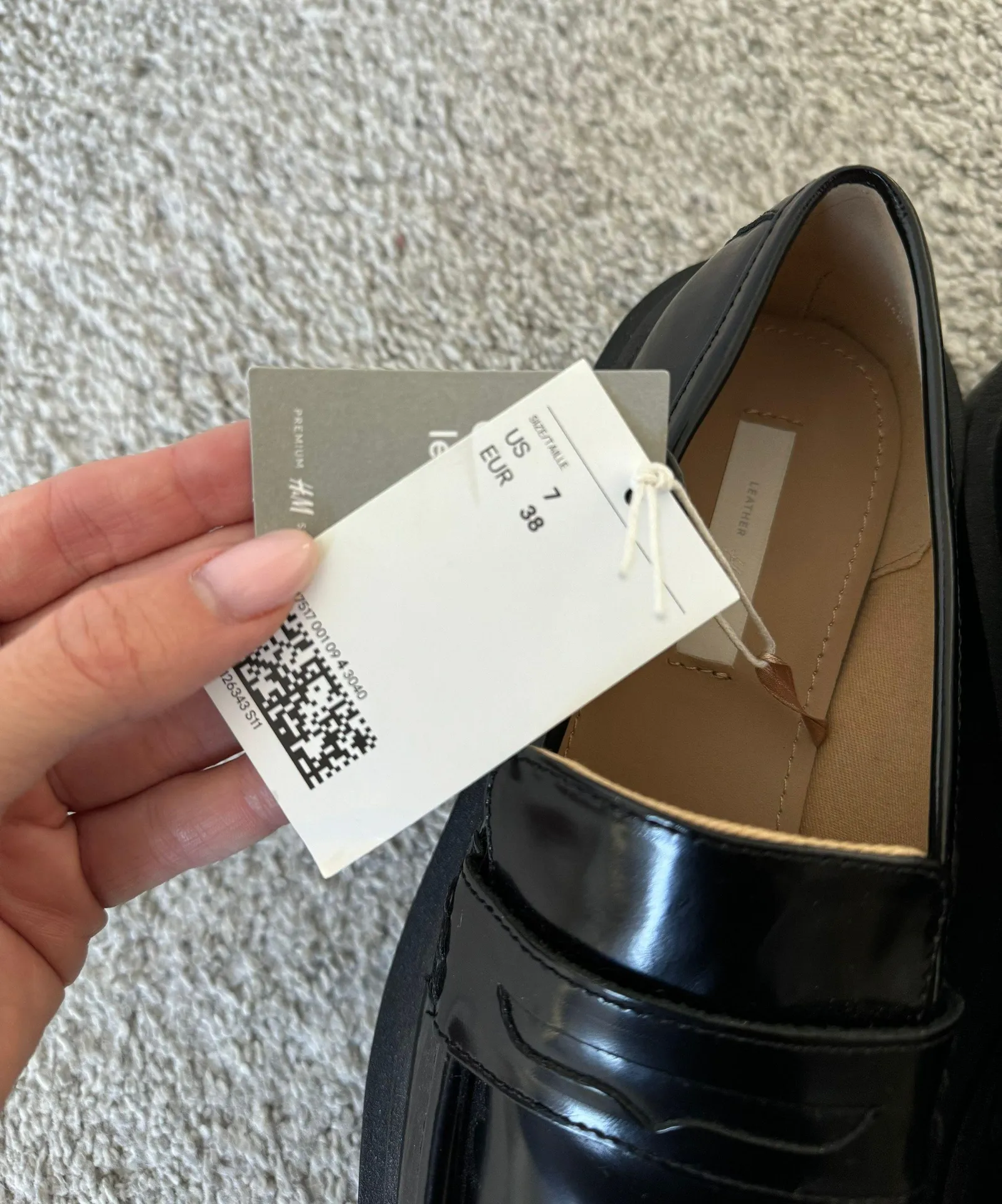 Genuine Leather Platform Loafers - Image 9