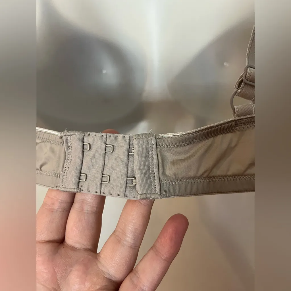 Calvin Klein Underwire Light Lined Full Coverage Strap Plunge Pure Micro 36C Bra - Image 15