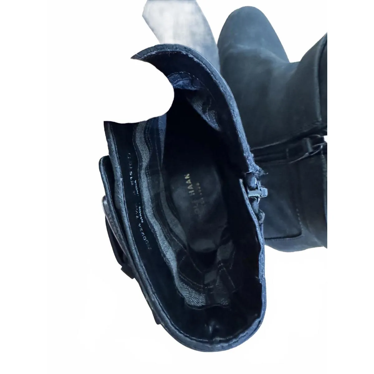 Cole Haan Booties with Buckle on the Side Size 7.5 - Image 7