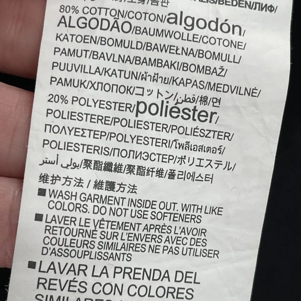 Under Armour Loose Oversized Cowl Neck Sweatshirt Hoodie Black XS - Image 31