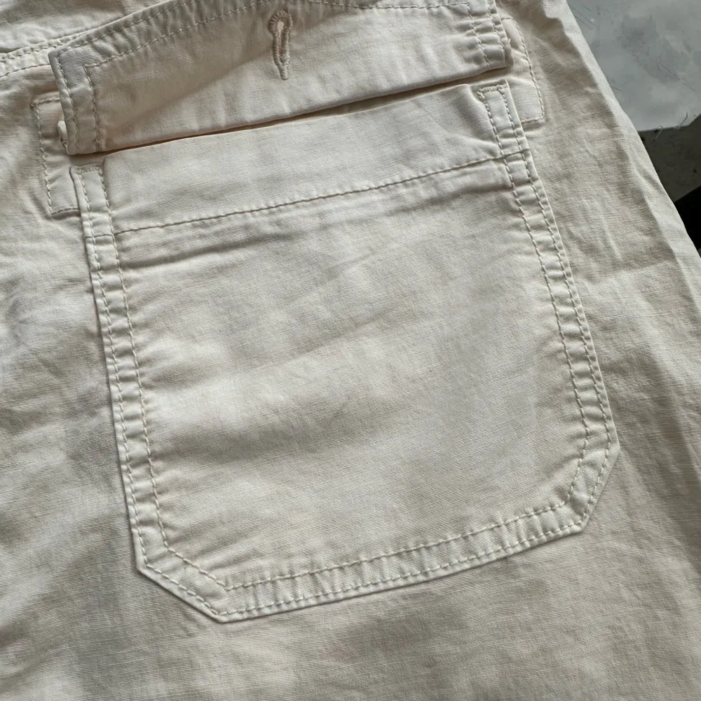 American Eagle Low Rise Maxi Cargo Skirt in Cream Size 2R NWOT - Image 11