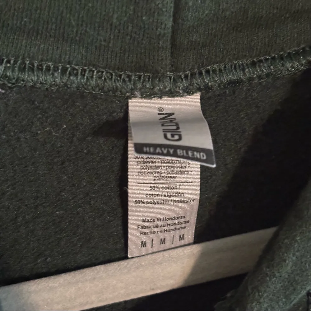 Casually Cruel Taylor Swift All Too Well Green Hoodie Sz M Cotton Blend - Image 4