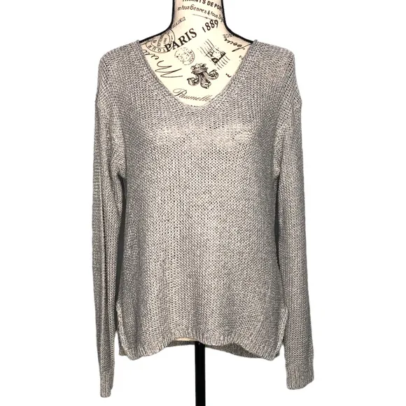 RD Style SMALL Tanja Whipstitch Open Back Pullover - Stitch Fix High Low Sweater - Image 16