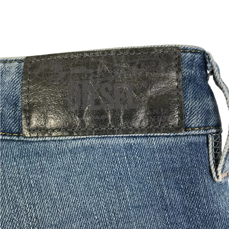 DIESEL Fayza Regular Boyfriend Low Waist Jean Women 27 Blue Stretch Rare Gothcor - Image 8