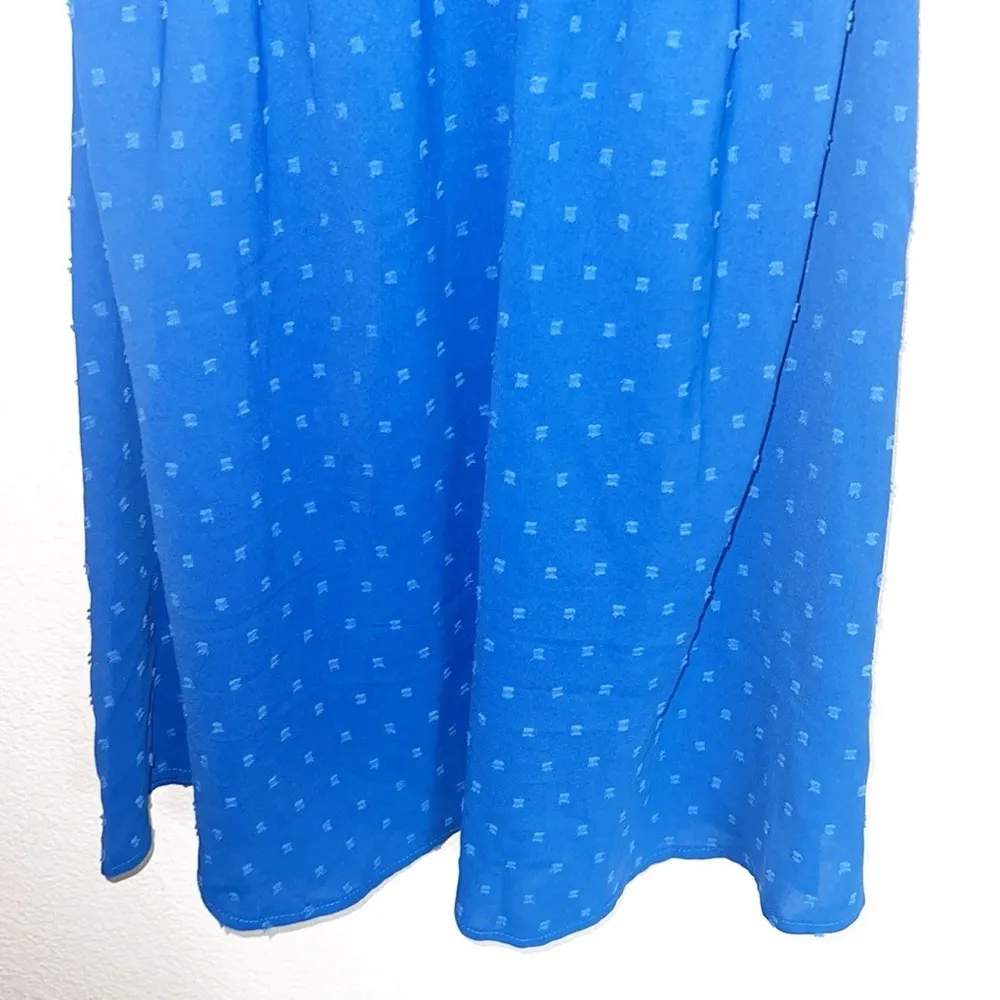 Shein Blue Knot Front Strapless Mini Dress - Image 3