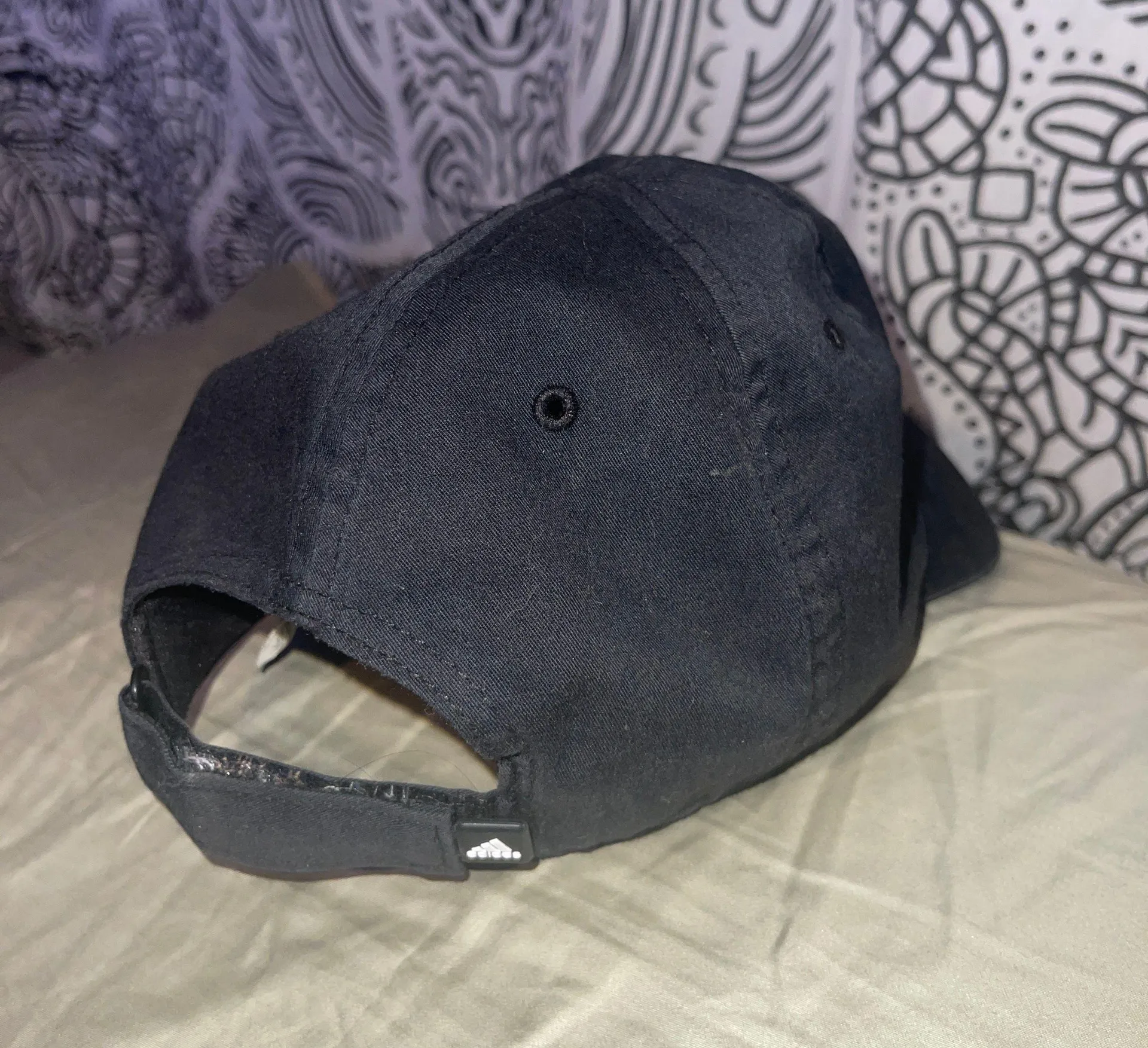 Adidas Black Baseball Hat - Image 3