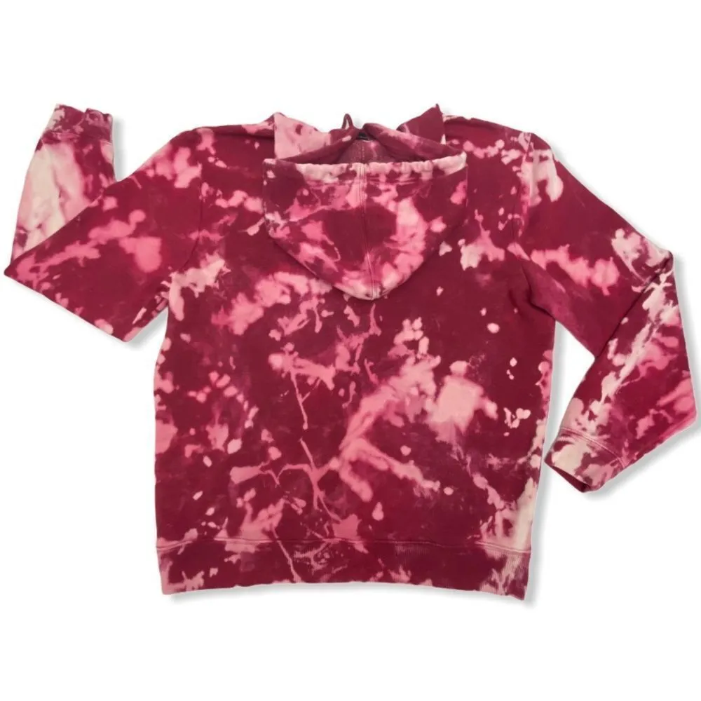 Bleach Distressed Tie Dye GAP Eastern Atlantic Showdown Bleach Dye Hoodie - Image 6