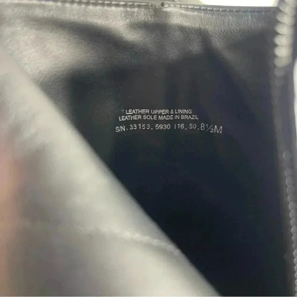 Tory Burch Womens Grove Leather Ankle Booties Size 8.5 - Image 4