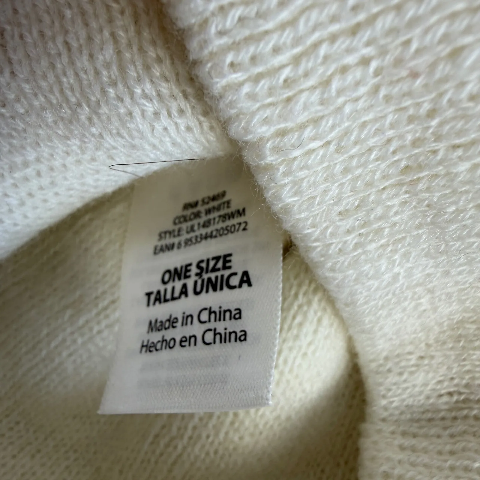 Bundle Winter Hats Womens Cream Pom Pom Beanie Brown Turban Lot of 5 - Image 3