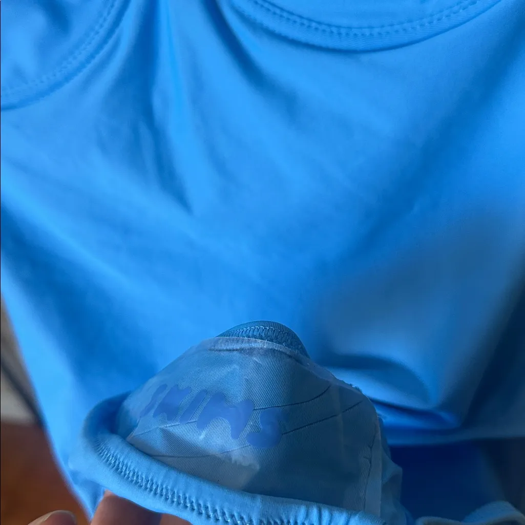 Skims Signature‎ Swim Underwire One Piece in Blue Tide NWT Size Medium - Image 6