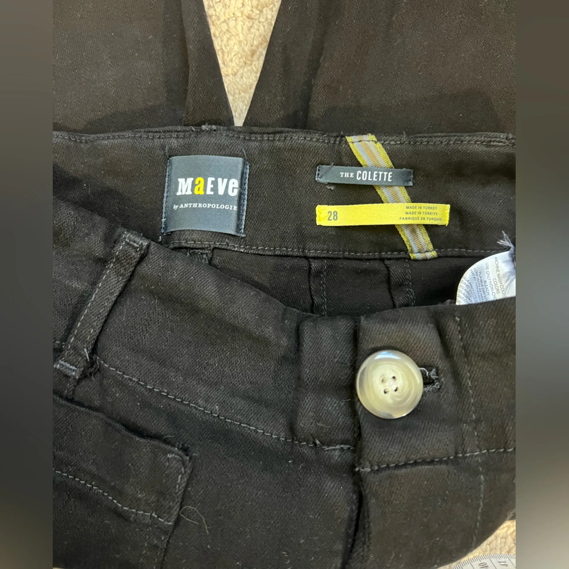 The Colette Crop High-Rise Wide-Leg Jeans by Maeve - Image 12