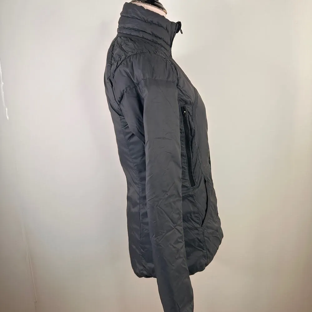 Lululemon Run Turn Around Women's Black Gray Reversible Jacket - Image 3