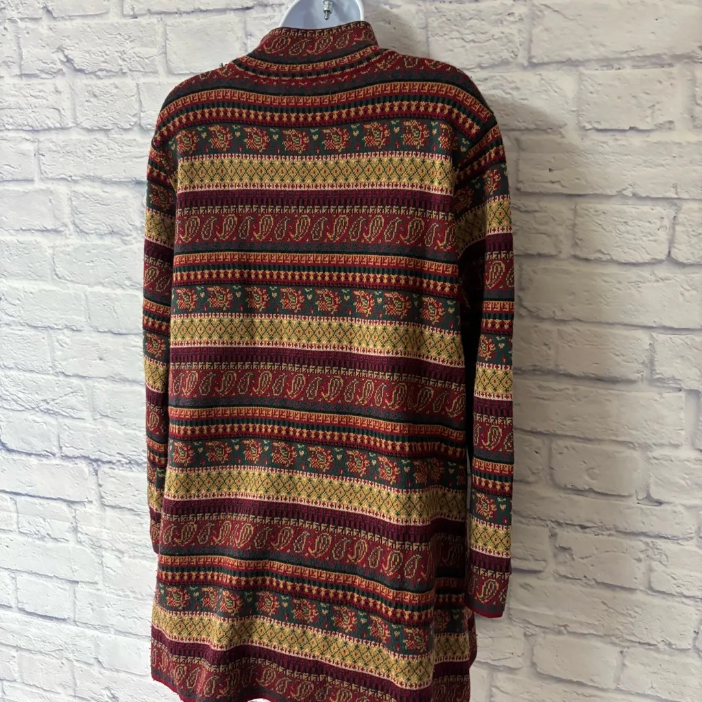 Vintage adrienne vittadini sport sweater Wool Cottage Core Coogi Like Large - Image 9