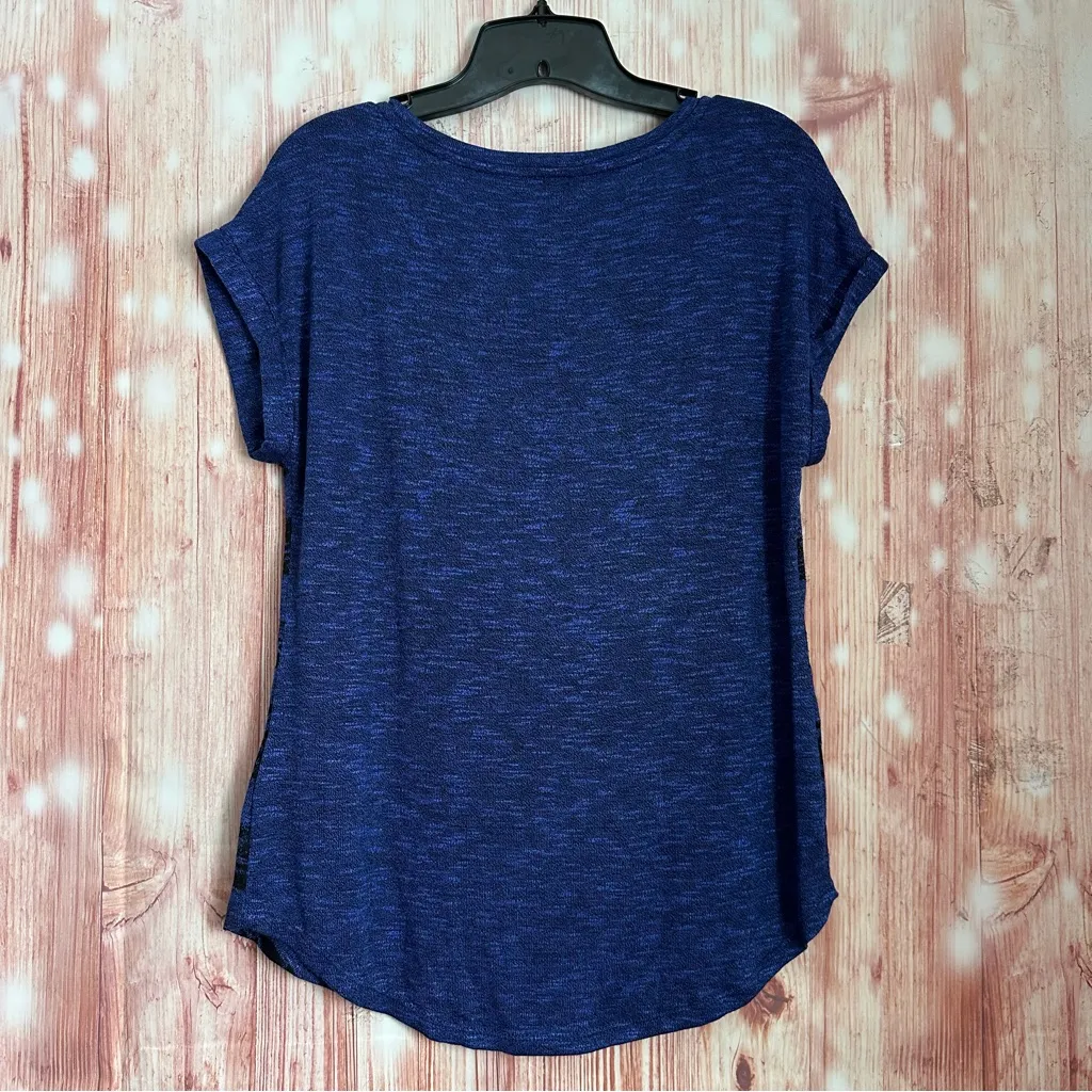 Rock & Republic Blue Stars And Stripe Rolled Sleeve T Shirt - Image 7