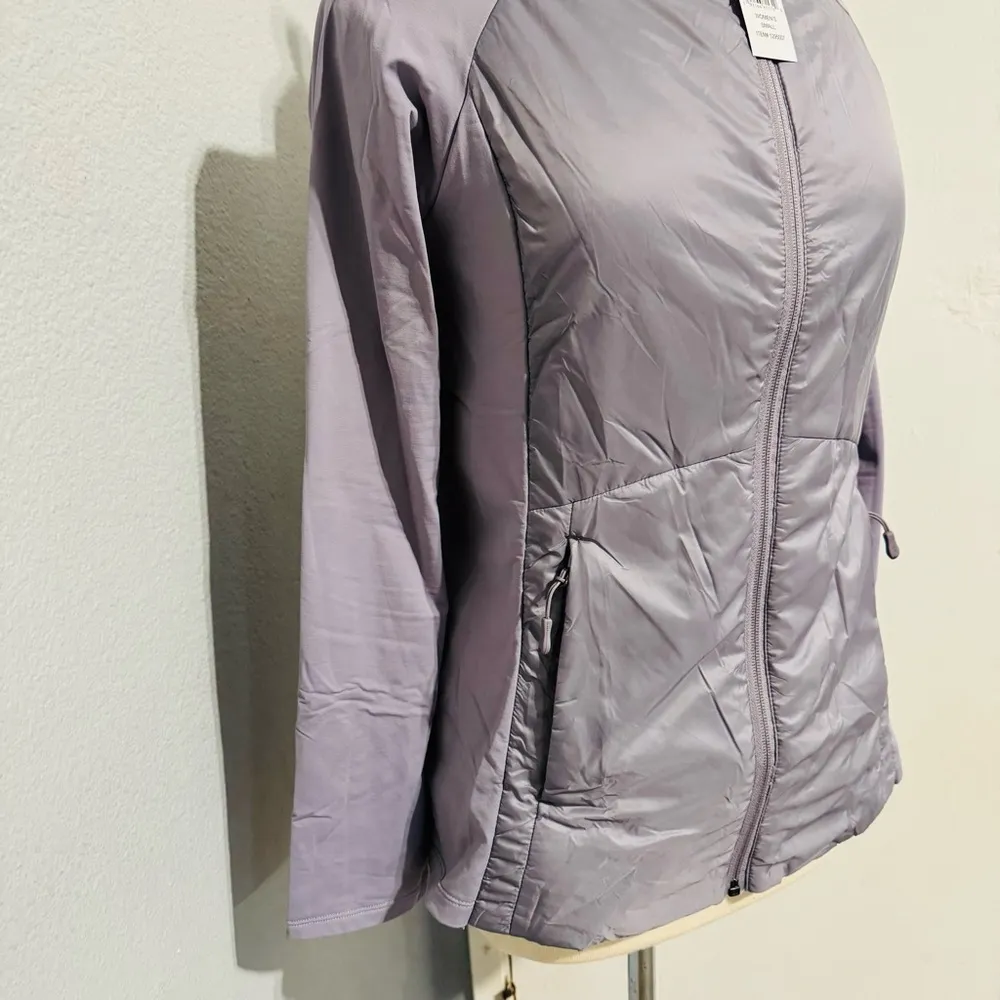 32 Degrees Cool Women's Lavender Windbreaker Zippered Stretchy Jacket Size S - Image 6
