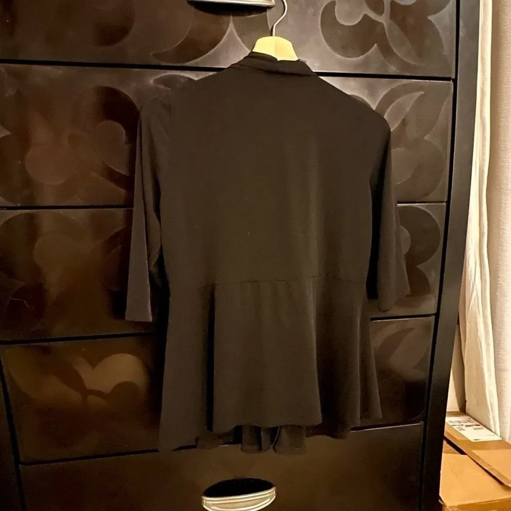 Short Black Cardigan - Image 7