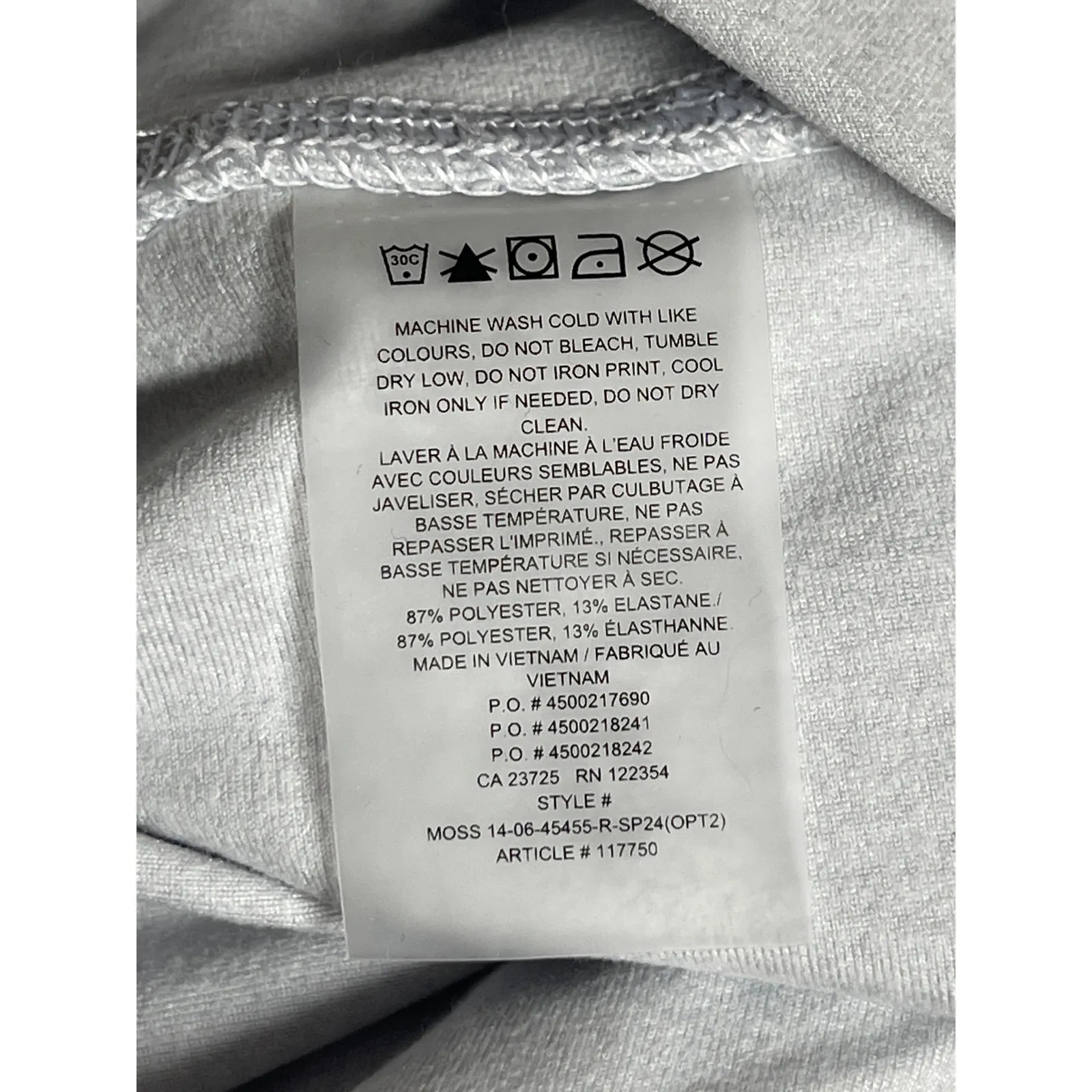 Aritzia Golden White Athletic Yoga Activewear Sports Leggings Trouser Pants Sz 4 - Image 4