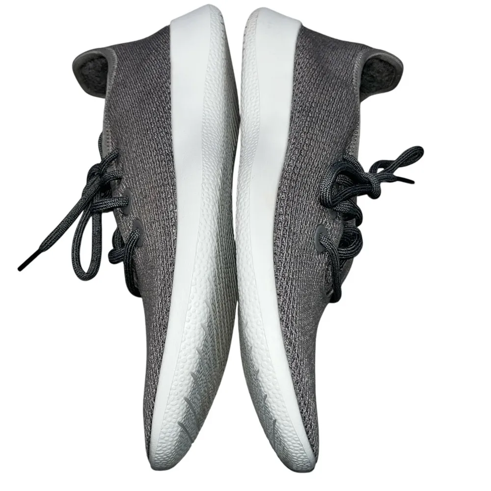 Allbirds Gray Tree Runner Lace Up Sneakers Shoes size 10 - Image 7