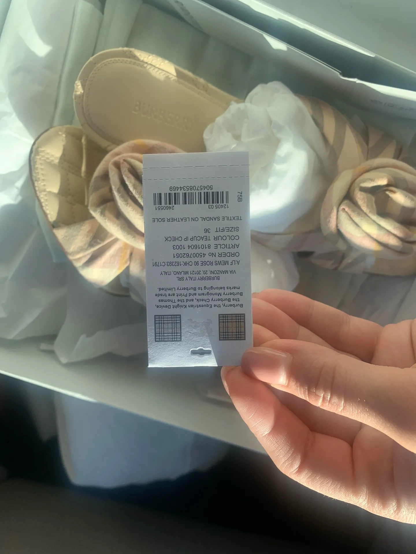 Burberry Rose Mules  - Image 6