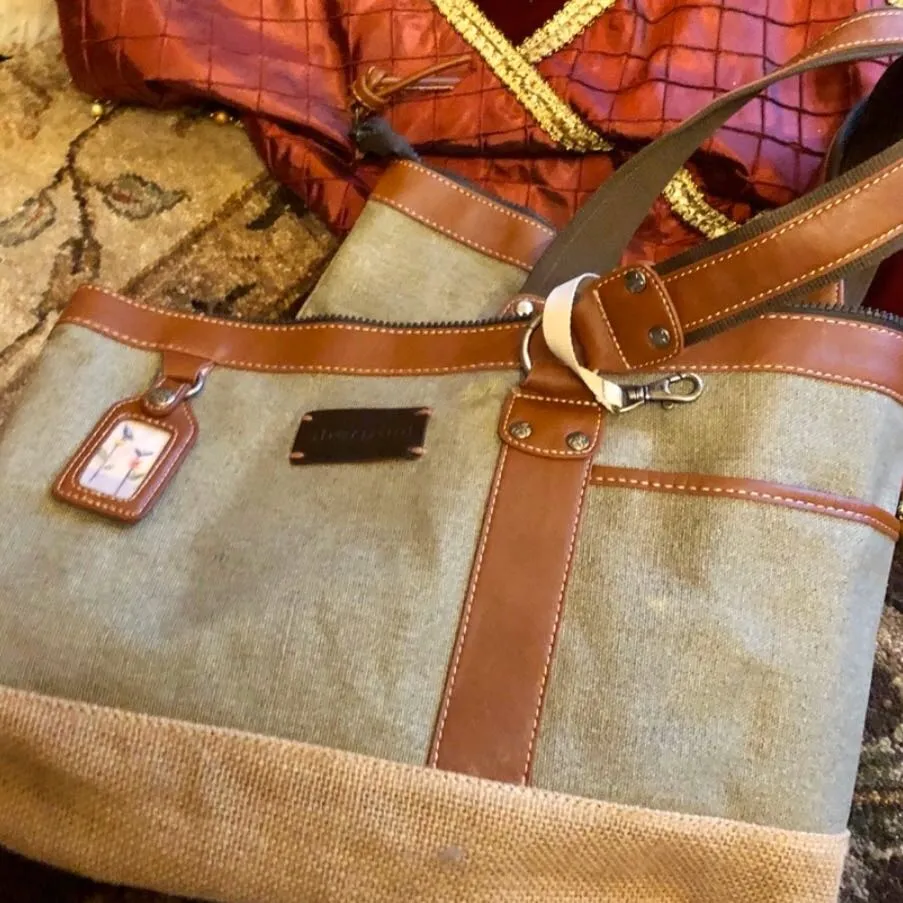 Cute Unique Yoga Bag Tan - Image 2